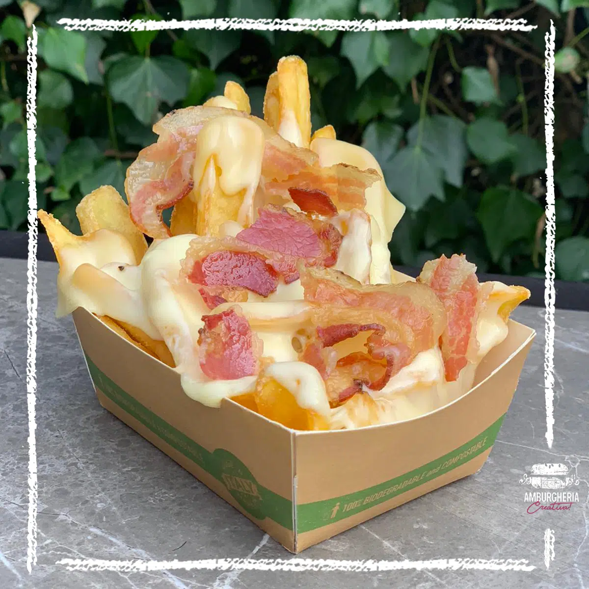 Patate Fritte – Cheddar e Bacon